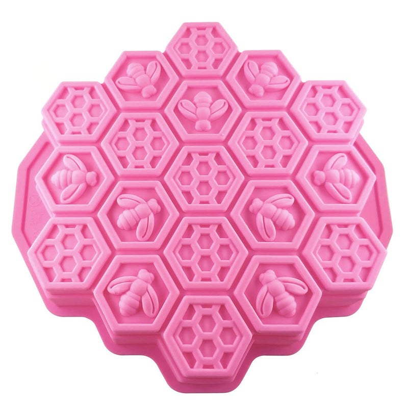 DayCount Silicone Fondant Candy Cake Mould 19 Cell Chocolate DIY Tools Ice Fondant Mold Handmade Molds (Random Color) - Image 3